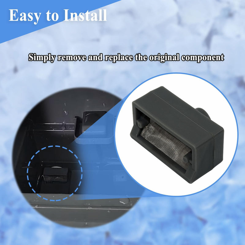 2 Pcs Filter Piece Replacement Parts, Fits Ice Maker OPAL01GENSS,OPAL01GENKT, etc
