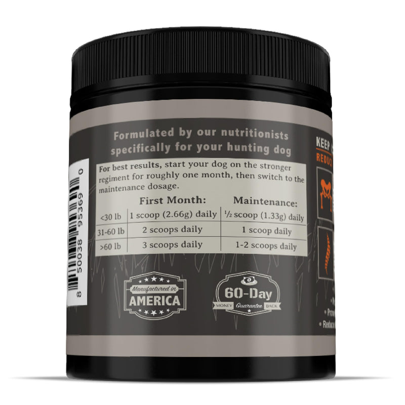Free Range Joint Health Enhancer Supplement Powder for Dogs by Alpha Dog Nutrition - Premium Dog Arthritis Vitamins to Care for Joints - Contains Glucosamine, Chondroitin, MSM, Vitamin E, & More - PawsPlanet Australia