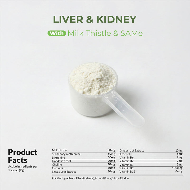 Liver and Kidney Soft Chews for Dogs & Liver and Kidney Support Powder for Cats