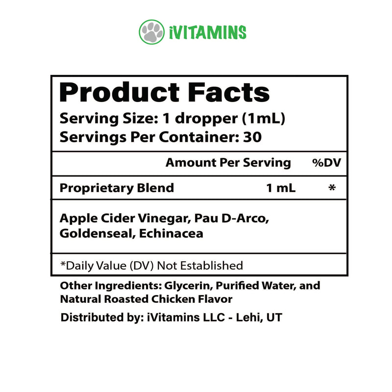 Natural Alternative Cat Antibiotic | Cat Antibiotics | Antibiotics for Cats | Antibiotic for Cats | Cat Antibiotics for UTI | Cat UTI | Cat UTI Treatment | Cat UTI Antibiotics | 1 fl oz (1)