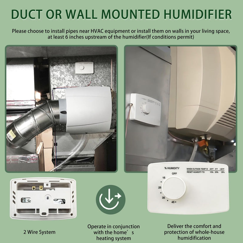 4655 Manual Digital Humidistat for AprilAire Whole Home Humidifier