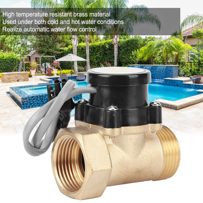 Water Pumpflow Sensor Brass Electronic Pressure Automatic Control Switch G1 Inch HT30 1-1 110V for Home Garden Use Liquid Pressure System