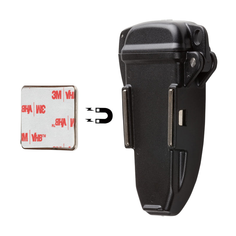 Nite Ize Hideout Magnetic Key Box - Waterproof Key Hider - Magnetic Key Holder & Box - Waterproof Key Storage for Spare Keys - Black, Large Large (Pack of 1)