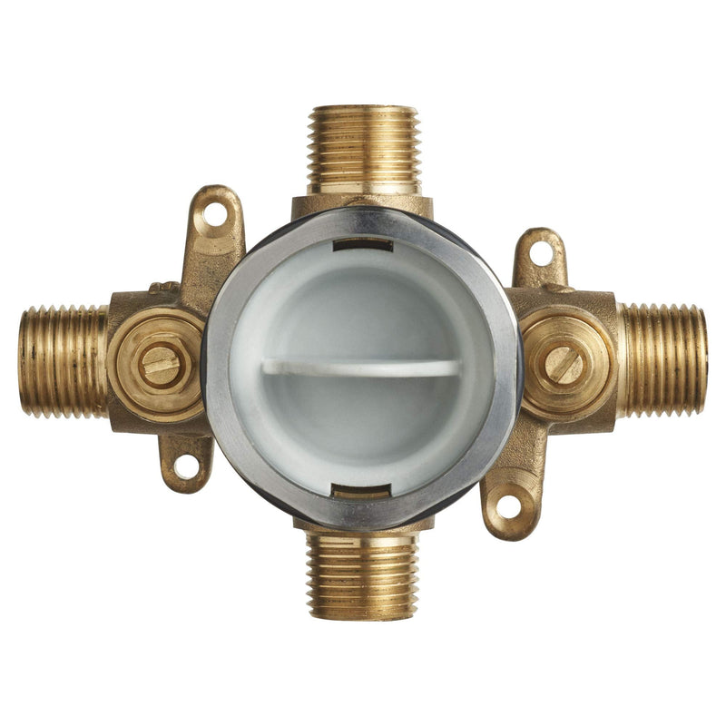 American Standard RU101SS Flash Shower Rough-in Valve with Universal Inlets and Outlets with Screwdriver Stops, Unfinished 47.17 cubic inches