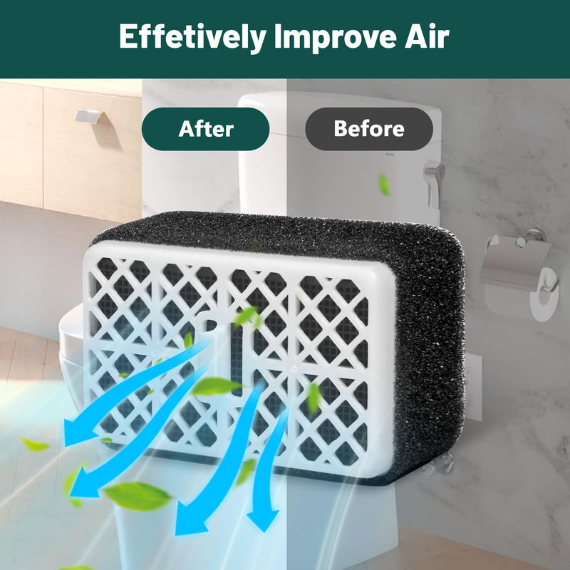 2 Pack Washlet Deodorizer Filter Compatible with TOTO THU6474-01/THU6474#01 THU6072 Washlets S550E C5 C2 SW3074 SW3054T40 SW3056T40, Bathroom Toilet Carbon Filter 2 pack