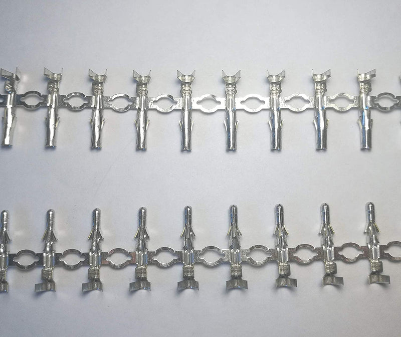 Molex Pin, Male & Female .093" 14-20 AWG, Series 1189 Tin (Sn) Plated Brass Contact (40 Pair) 40