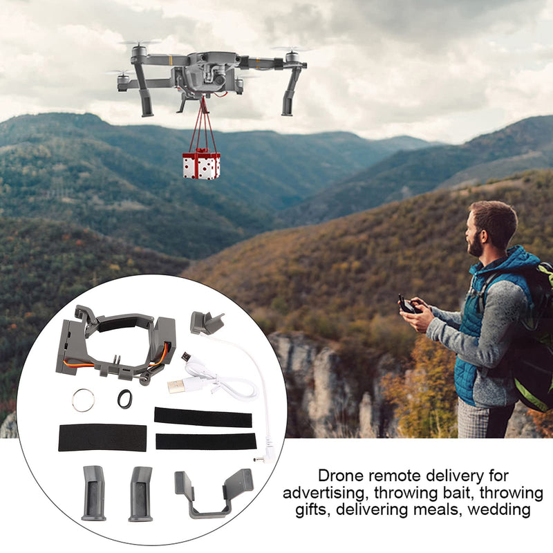 Drone Dispenser, Quick Release Air Drop System for DJI Mavic Pro RC Drone