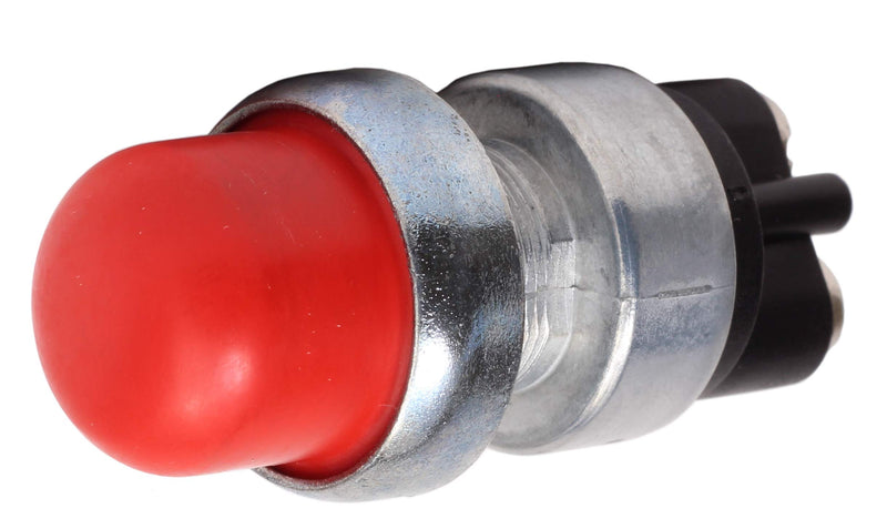Fastronix 3 Pack Heavy Duty Push Button Momentary Start Switch Red Neoprene Cap
