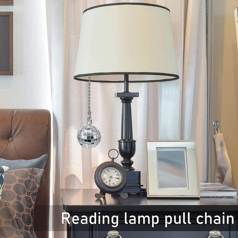 Disco Ball Ceiling Fan Pull Chain Disco Ball Decor Fan Pulls Party Decorations Pull Chain Extension