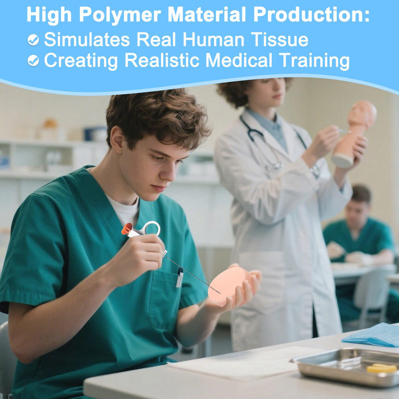 Ultrasound Tumor Biopsy Training Model – Mass Puncture Simulation Model and Tumor Biopsy Phantom for Medical Practice and Education-Mini Model Skin Color