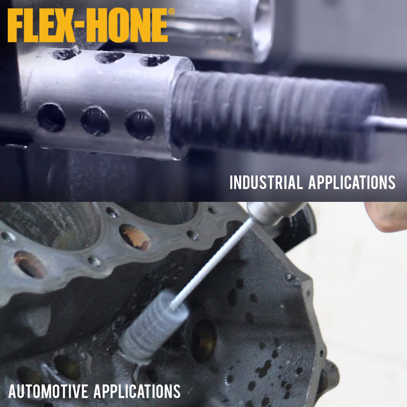 Brush Research BC11412 FLEX-HONE®, 1-1/4 "(31.8mm) Diameter, 120 Grit, Silicon Carbide Abrasive (Pack of 1) 1-1/4" (31.8mm)