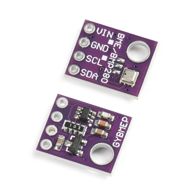 Starry 2PCS BME280 5V Sensor Module Atmospheric Pressure Temperature Humidity Sensors I2C SPI Breakout GY-BME280