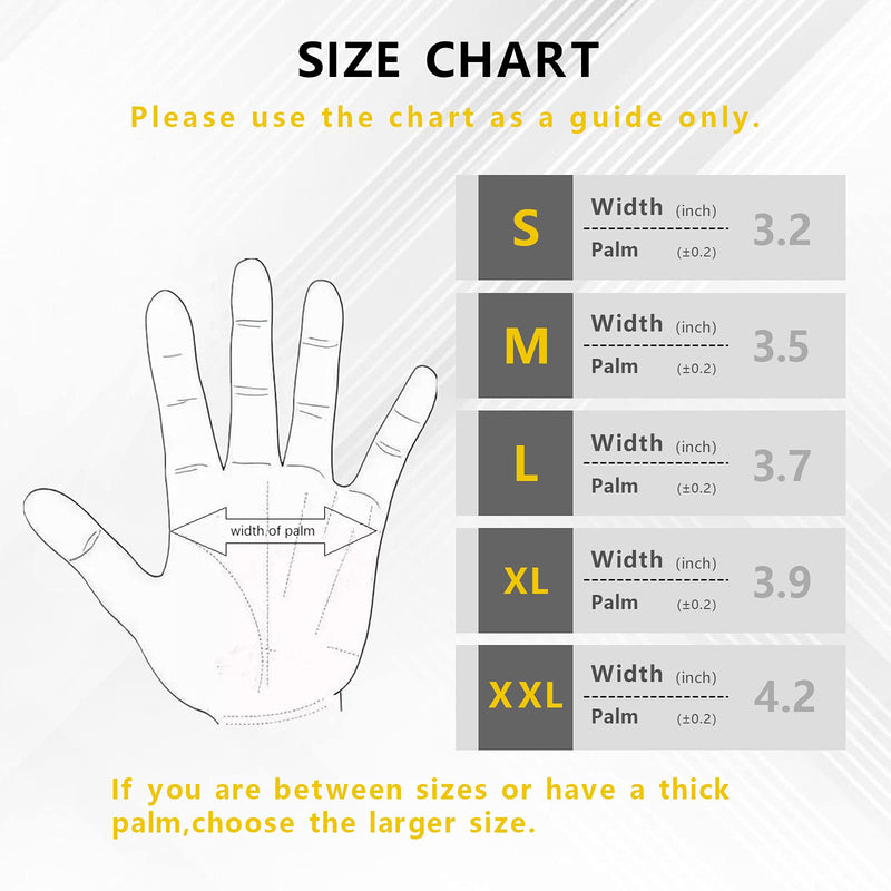 Work Gloves MicroFoam Nitrile Coated-6 Pairs,Seamless Knit Nylon Gloves,Gray Work gloves 8/M Grey 6-pairs