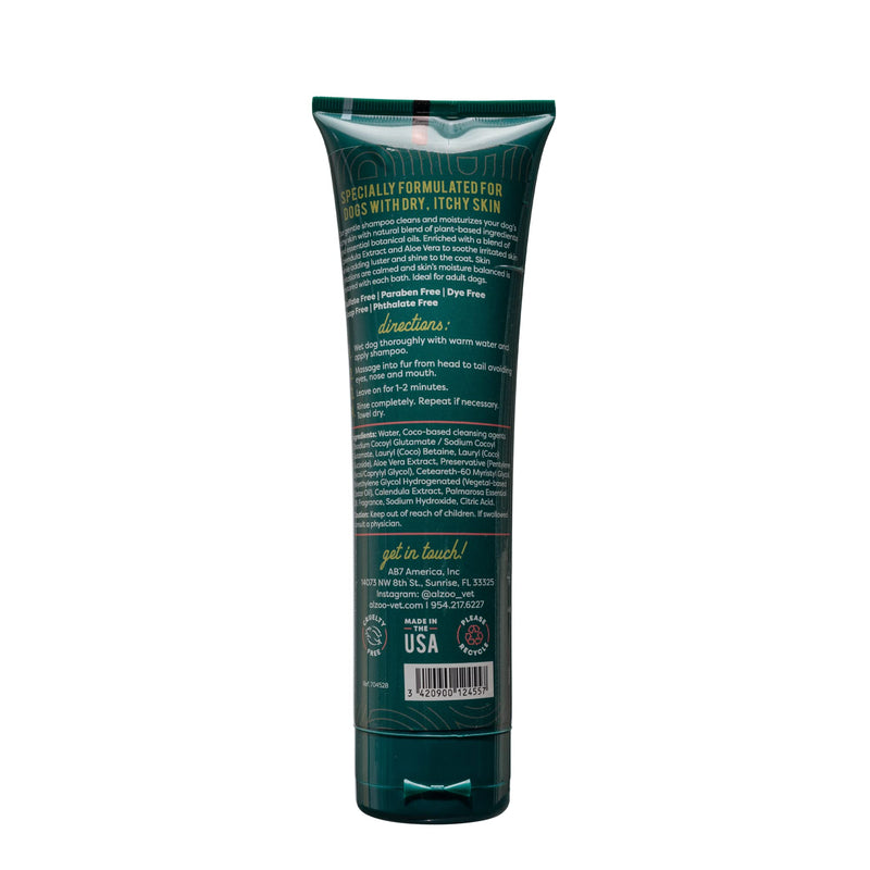 Anti-Itch Shampoo for Dogs, Specially Formulated for Dogs with Dry, Itchy Skin, 100% Plant-Based Active Ingredients, Palmarosa Fragrance, Made in USA, 8 Fl. Oz. 8 Fl Oz (Pack of 1) Anti-Itch Shampoo - PawsPlanet Australia