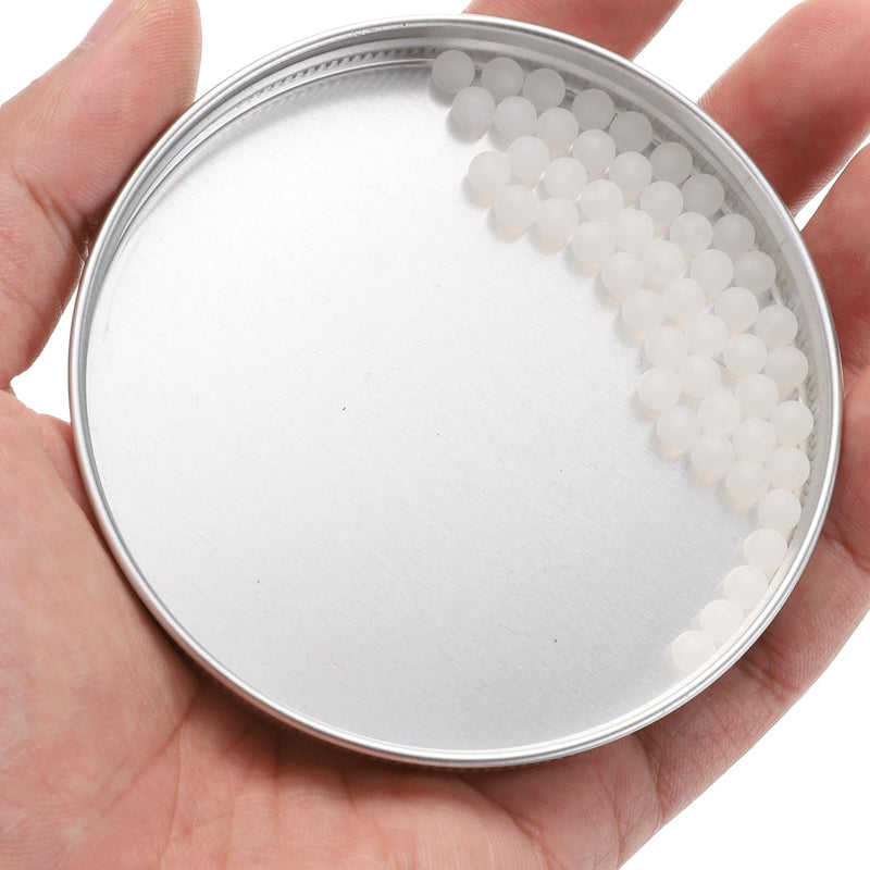 uxcell 50pcs PP Plastic Bearing Balls 3/16" 4.763mm Solid Plastic Balls, G1 Precision Mini Balls 3/16"