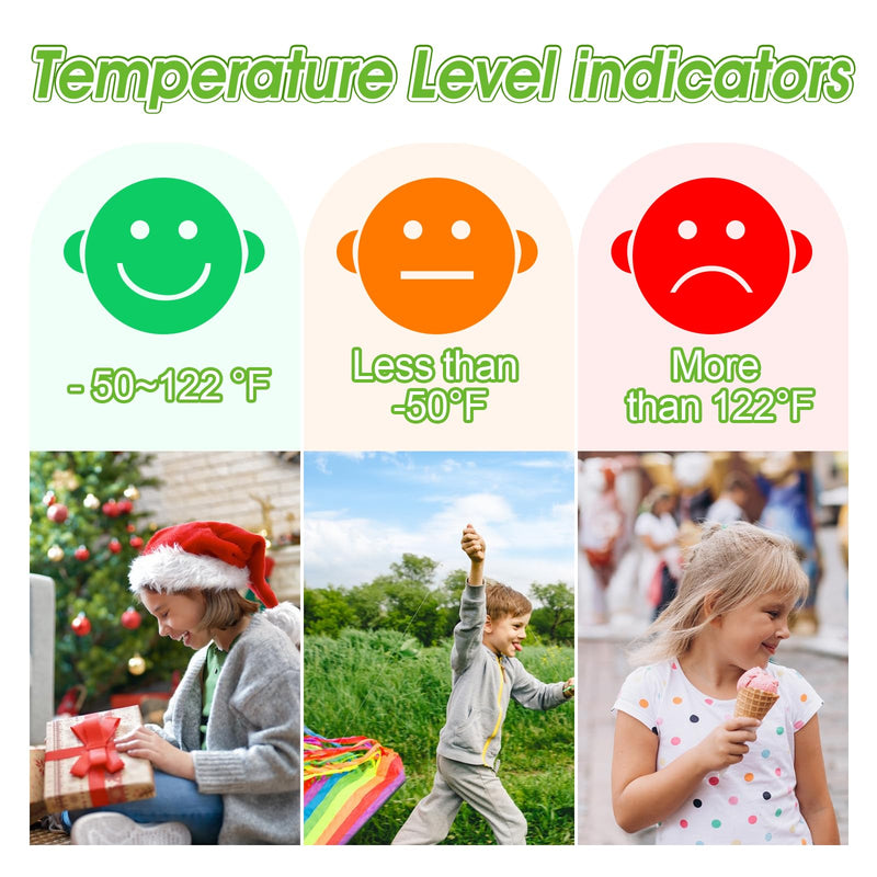Decibel Meter Wall Hanging Sound Level Meter, 11in Large LED Display +Time + Humidity + Temperature; 4 in 1 Decibel Meter 30-130dB Rang DB Meter & SPL Meter Wide Applications for Home T4-DM165A-F