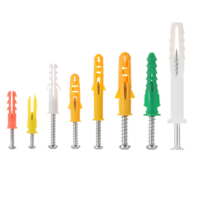 Mr. Pen- Wall Anchors and Screws for Drywall, 100 pcs, Assortment Kit, Screws and Anchors, Drywall Anchors and Screws Kit, Anchors and Screws Kit, Drywall Screws and Anchors, Dry Wall Mount Screws