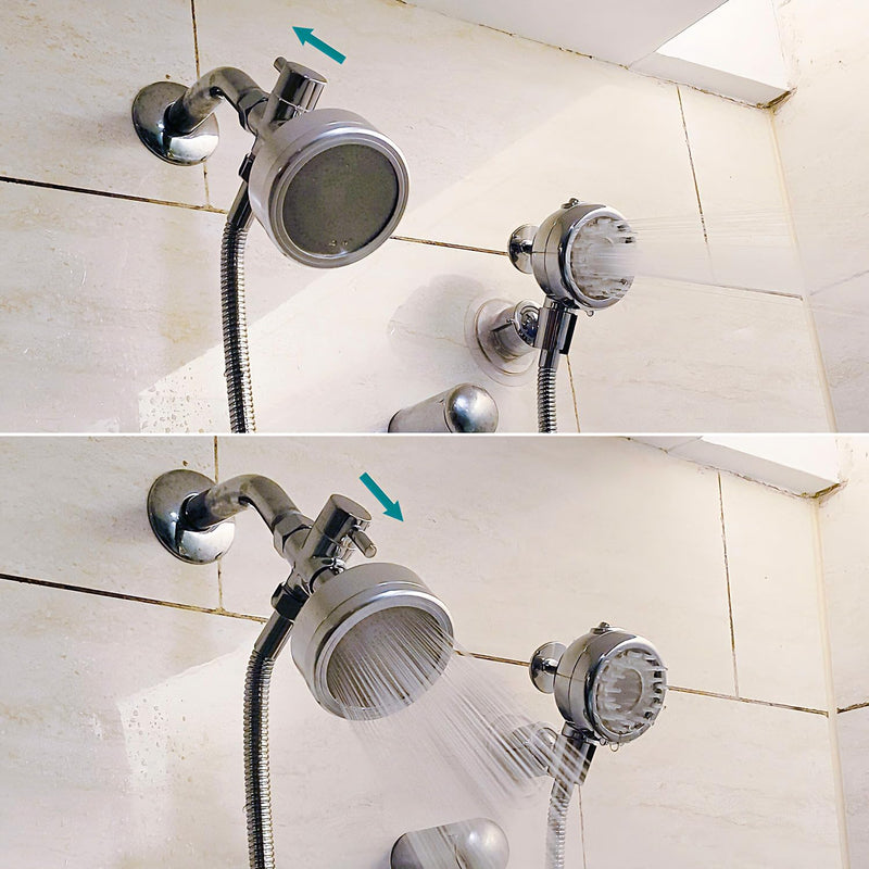 Pet Shower Set with 8.2ft Hose & Flow Control Valve for Bathroom Shower Arm