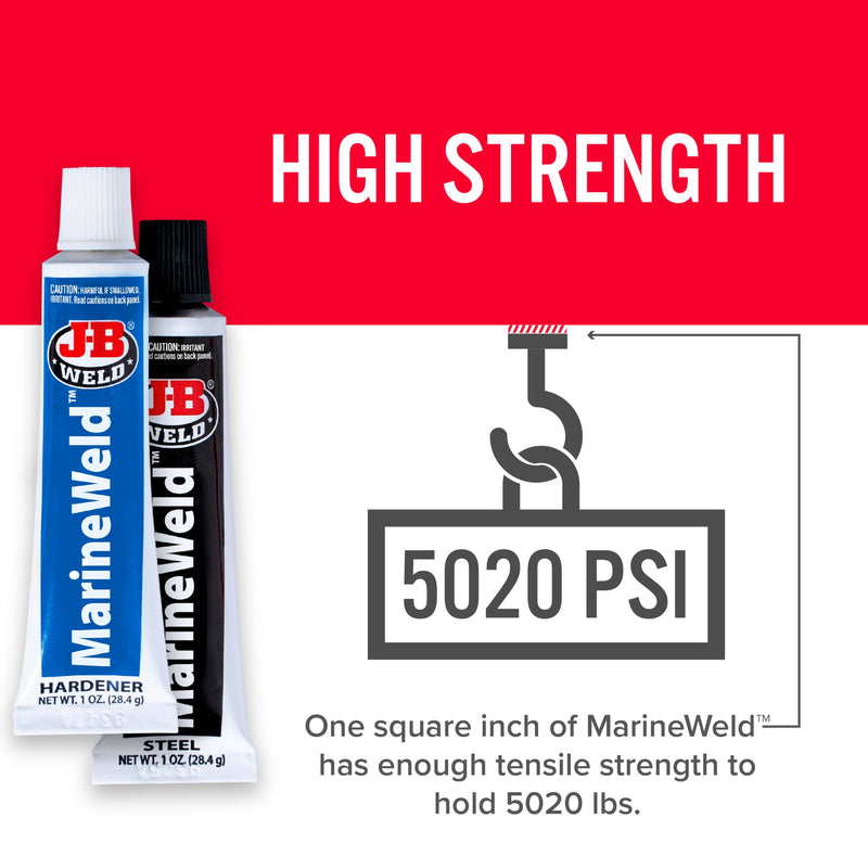 J-B Weld 8272 MarineWeld Marine Epoxy - 2 oz.