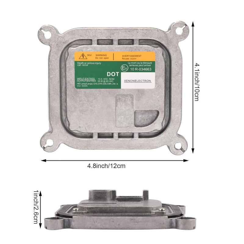 Xenon D1S D3S 35W HID Ballast 8A5Z13C170A Factory OEM Direct Replacement Control Unit Module for Ford Lincoln D3-O3