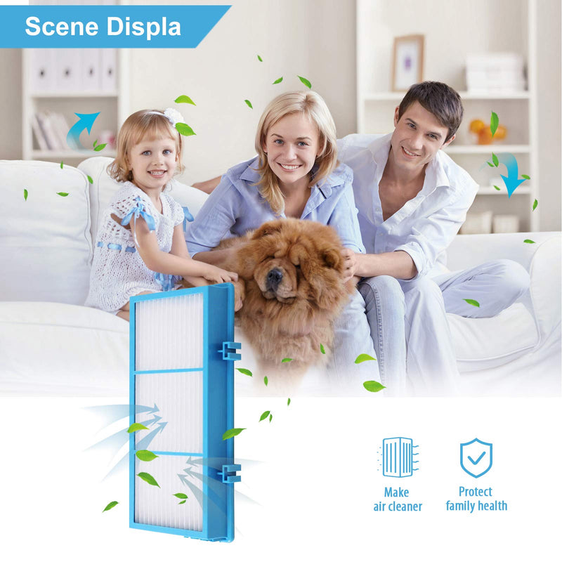 Post HEPA Filter for Holmes AER1, Replace Part# HAPF300AH HAP242NUC, 4pack