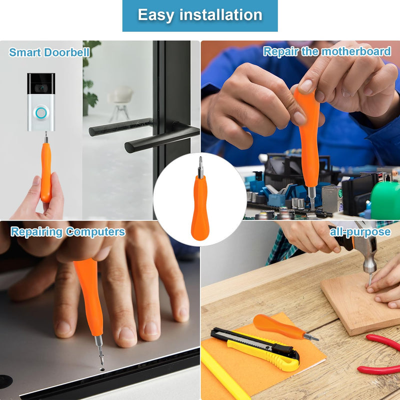 Screwdriver for Ring Doorbell Screwdriver, Upgrade with Ring Screwdriver Replacement for WiFi Password Reset and Battery Change, Replacement Doorbell Screwdriver for Video Doorbell, Doorbell 2 & Pro