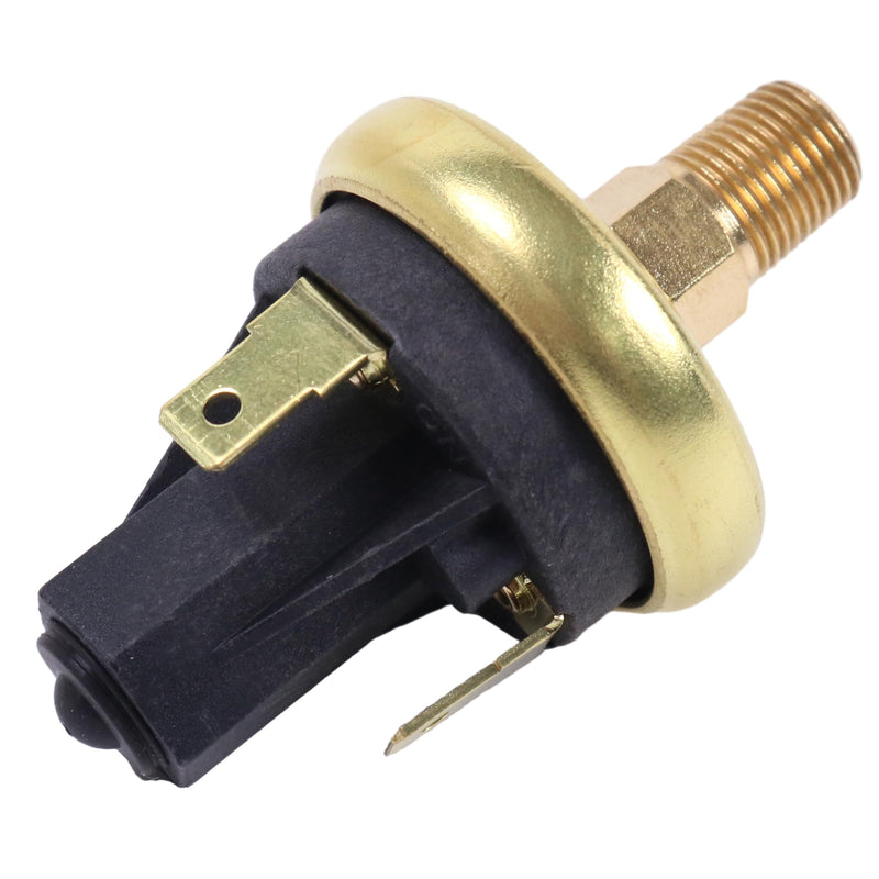 SPDT 20psi±3psi 1/8 NPT Male Pressure Switch for Air Oil Water Vacuum | Adjustable, 1/4 Blade