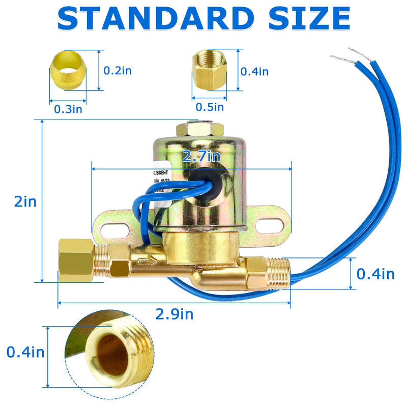 24v Solenoid Valve B2015-s85 -Exact for Apr ilaire 4040 Humidifier 400 500 600 700 10006735,Replace Water Solenoid Valve Part# B2017-S85 A2012-s118 by TOMOON