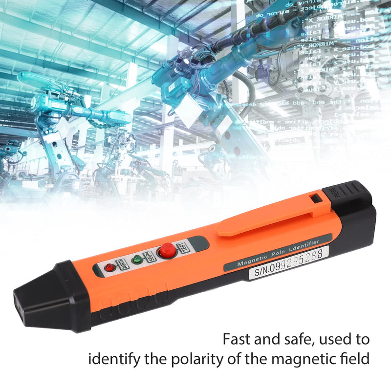 Magnetic Pole Detector, Deosdum Magnetic Pole Pen Polarity Tester 862M ± 5Mt (50Gs) High Sensitivity Magnetic Pole Pen N S Polarity Identification Test Pen Magnetic Pen