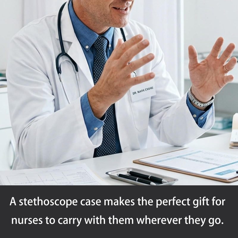 Stethoscope Case Littmann Classic III Cardiology IV Hard Travel Bag | Littmann Stethoscope Case Classic III Cardiology 4 Hard Storage Holder Medical Organizer Box For Nurse Student Gifts