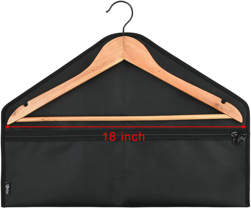 Cosmos Pack of 2 Hanger Diversion Safe Bag | Hidden Pocket Safe | Hanger Secret Hanging Safe Zipper Pouch Bag for Hide Personal Items in Travel, Home and Hotel