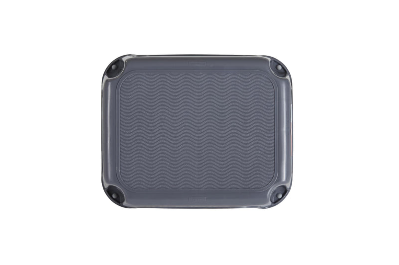 Rubbermaid One-Step Stool, Bisque, Holds up to 200 Pounds, 7" Height, Gray, Durable Step Stool for Kids/Bathroom/Home/Office/Garage 1 ct (Pack of 1)