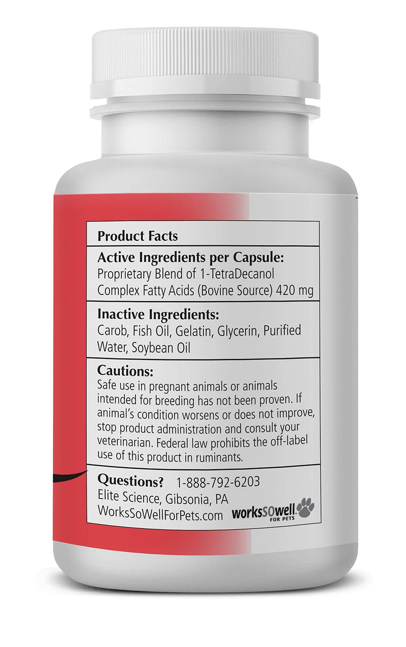 1TDC Dual Action Natural Support – Twist Off Soft Gels – Delivers 4 Major Health Benefits for Dogs & Cats – Supports Oral Health, Hip & Joint Health, Muscle & Stamina Recovery, Skin & Coat Health 30 - PawsPlanet Australia
