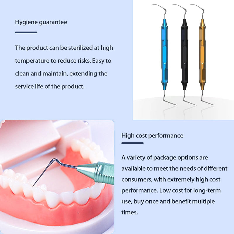Dental Root Canal Pluggers, Endo Obturation System, Three-Color Root Canal Composite Material Filler (Yellow) YELLOW