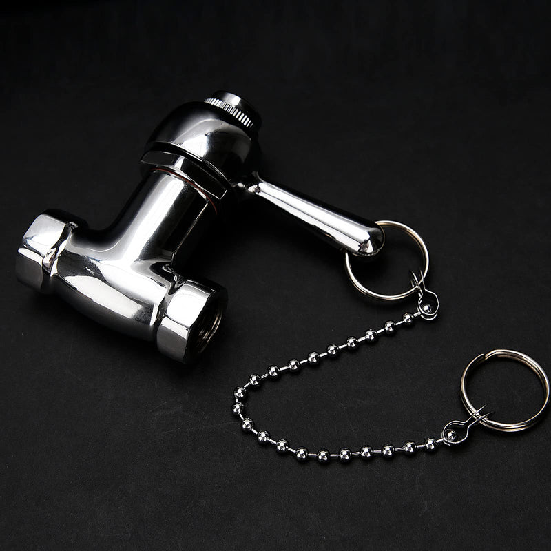 Watflow Self-Closing Heavy Duty Shower Valve with Pull Chain, Chrome