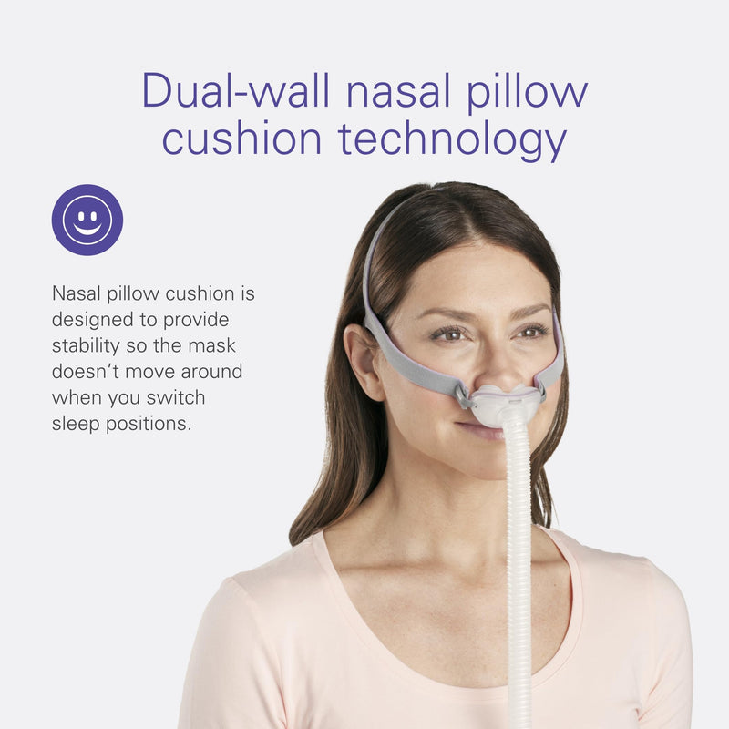 ResMed P10 Nasal Pillow Cushion - Replacement Silicone CPAP Mask Cushion - Frame System & Headgear Not Included - Premium CPAP Accessory - Medium