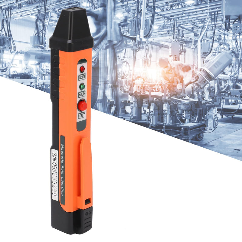 High Sensitivity Magnetic Pole Pen, Sensitive Probe Magnetic Pole Identifier, Small And Light Magnetic Pole Pen, 2 x AAA 1.5V