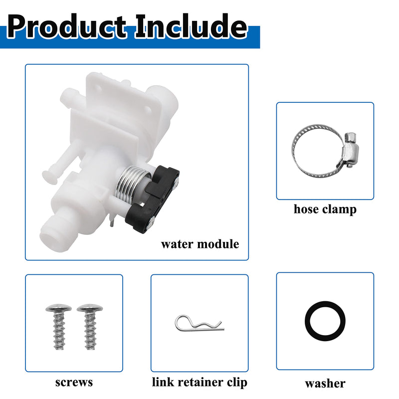 31113 Toilet Water Module Service Package，Compatible with Bravura Series Toilets,White