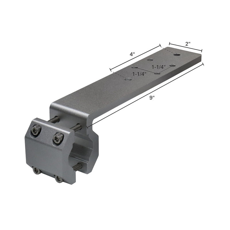 Extreme Max 3005.4269 Marine Rail Mount Bracket for Kuuma-Style BBQ Grill - Each