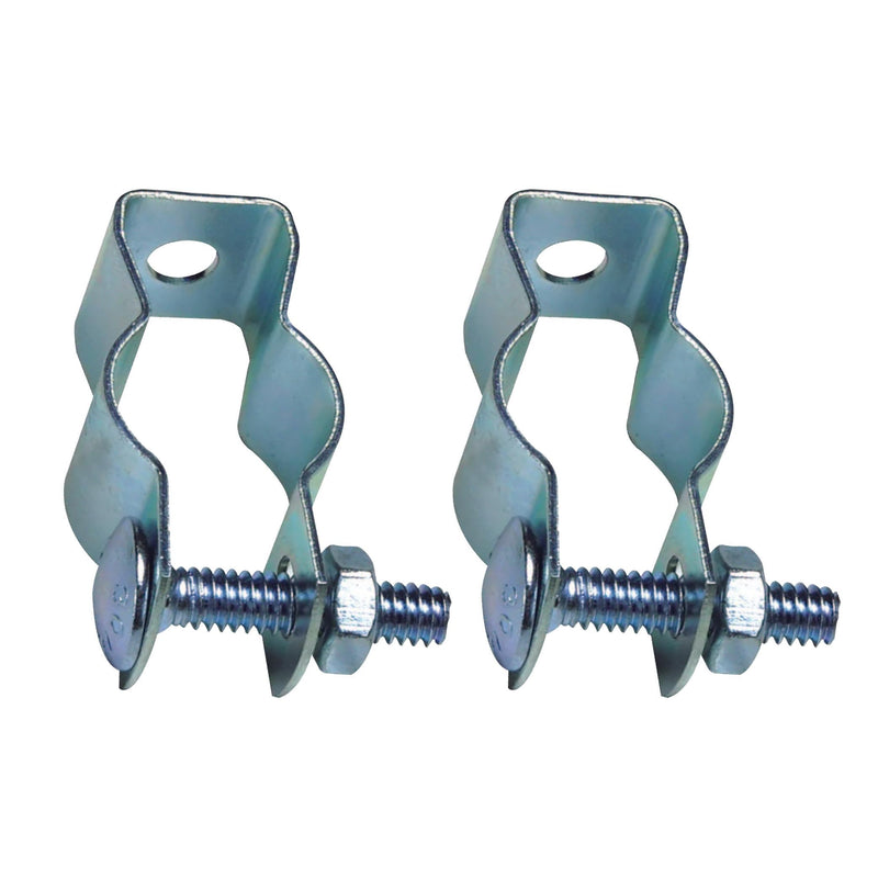 .5-in. Conduit Pipe Hanger 2-Pack CH12-2PK, Metal Pipe Clamp for Secure Fitting, Conduit Hanger with Bolt, Electrical Conduit Fitting for Commercial Application and Home Improvement 1/2"