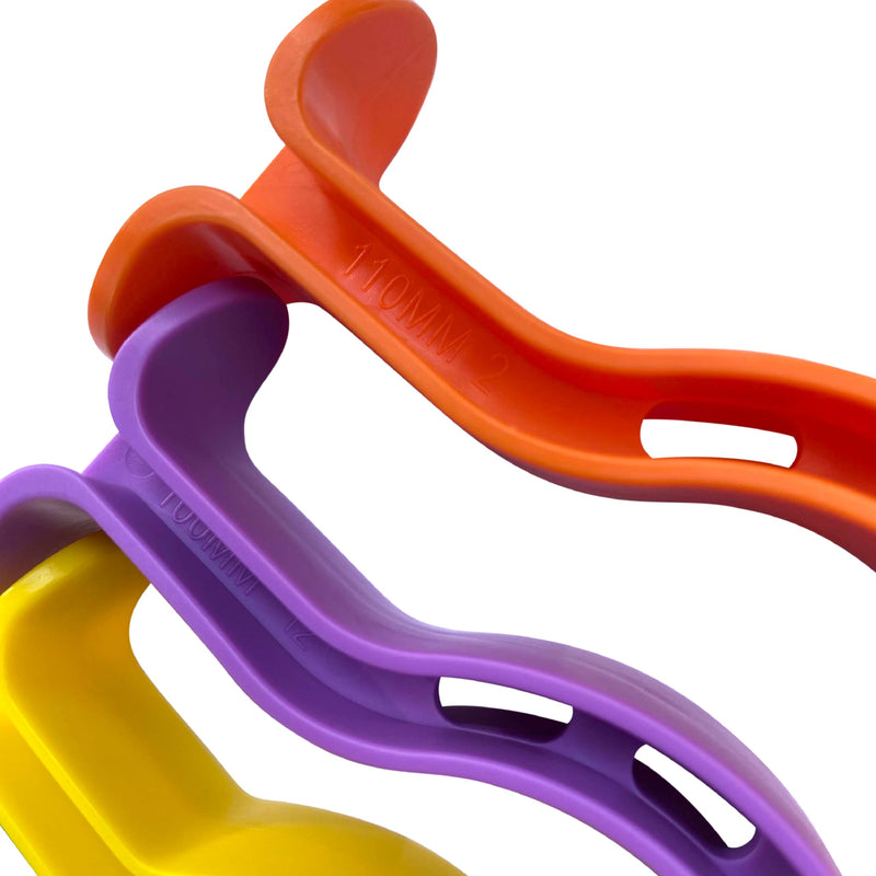 Kemp USA Berman Oral Airway 6 Piece Kit, OPA Kit, Color Coded, Dual Channel with Reinforced Bite-Block