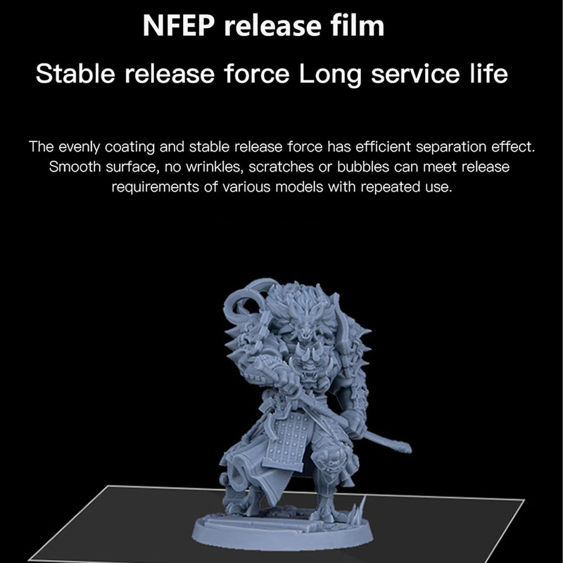 Antinsky nFEP PFA Release Film 280 * 450mm 3pcs for Phrozen Sonic Mega 8k, Transform, Anycubic M3 MAX, Creality HALOT MAGE PRO etc. Better Durability Best for Large Resin 3D Printer Upgraded from FEP