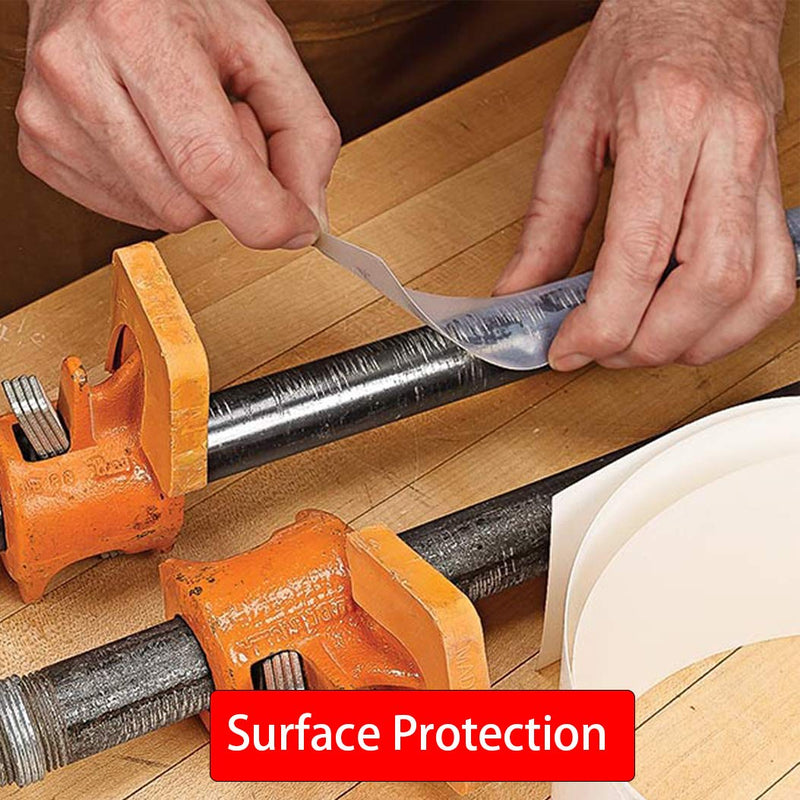 APT, UHMW (Ultra-high Molecular Weight) Polyethylene Tape, Resists Abrasion, Impact, for Surface Protection and Friction and Noise Reduction for Lining Sliding Surfaces. (0.75" x 5Yds, 10 Mil UHMW) 0.75" x 5Yds