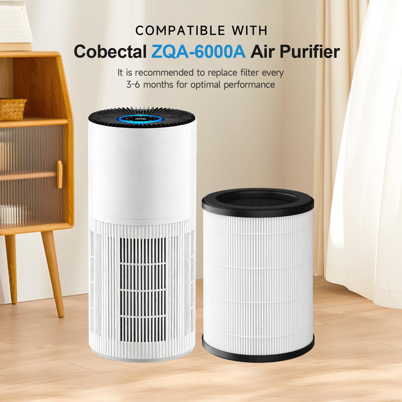 ZQA-6000A Replacement Filter for Cobectal ZQA-6000A Air Purifier