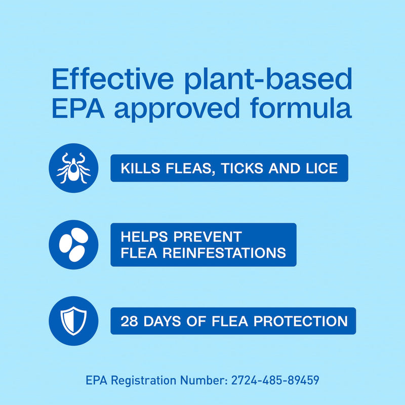 ADAMS Plus with Botanicals Flea & Tick Shampoo for Cats, Kittens, Dogs & Puppies, Flea Shampoo for Flea Infestations, Soothes & Conditions Dry Skin & Coat, Kills Fleas, Flea Eggs, Ticks & Lice, 16 oz 16 Ounces