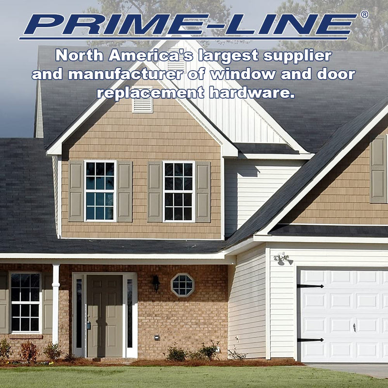 Prime-Line F 2596 Sash Lock for Vertical and Horizontal Sliding Windows – Replace Broken Sash Locks for Additional Home Security, 2-1/4” Mounting Hole Centers, Bronze Diecast (Single Pack)