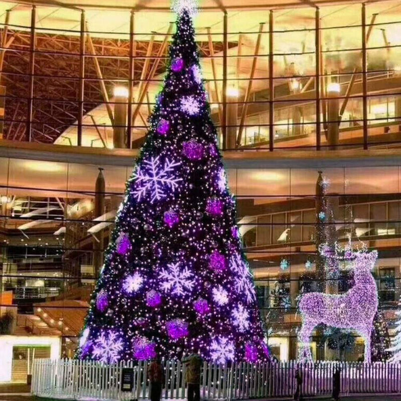 HOME LIGHTING 66ft Halloween Decorative Mini Lights, 200 LED Green Wire Fairy Starry String Lights Plug in, 8 Lighting Modes, for Indoor Outdoor Xmas Tree Wedding Party Decoration (Purple) Purple