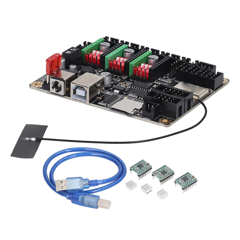 Engraver Motherboard 32 Bit Laser Engraver Mainboard Laser Cutter Controller Board Replacement for Makerbase MKS DLC32 V2.1 12‑24VDC