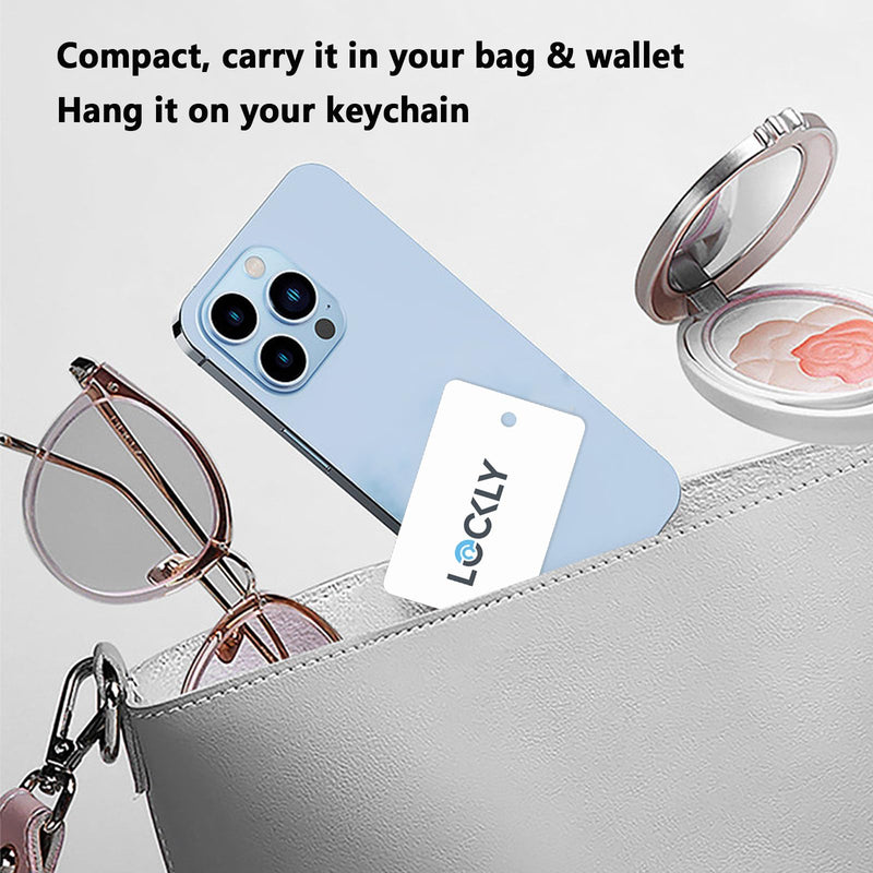 Lockly Smart RFID Cards, Complement Smart Locks PGD728FC & PGD628FC,13.56MHz RFID Key Fob RFID Card Smart Lock, Smart Cards for Keyless Entry Door Lock - 3pcs White