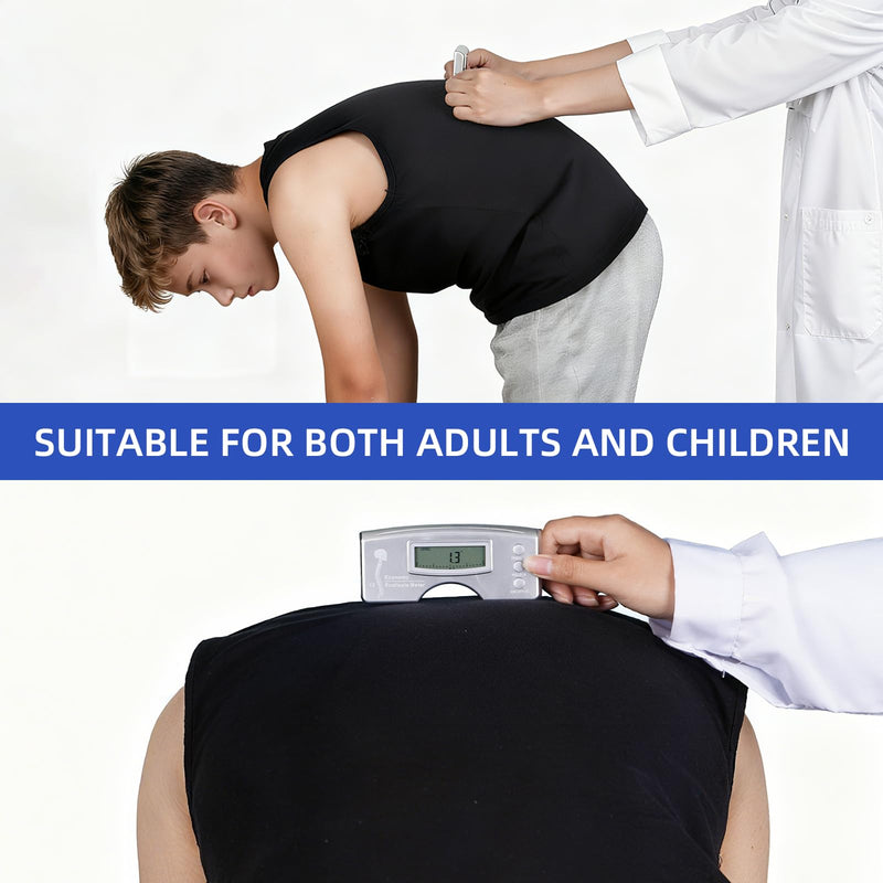 Scoliosis meter Electronic, Precise Measure Digital Display Scoliosis meter for Scoliosis Evaluation, Professional Scoliosis meter Pediatric, Portable Human Scoliosis Meter for Therapy Analyzer